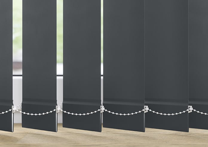 Roma, Anthracite - Vertical Blind Slats - Image 3